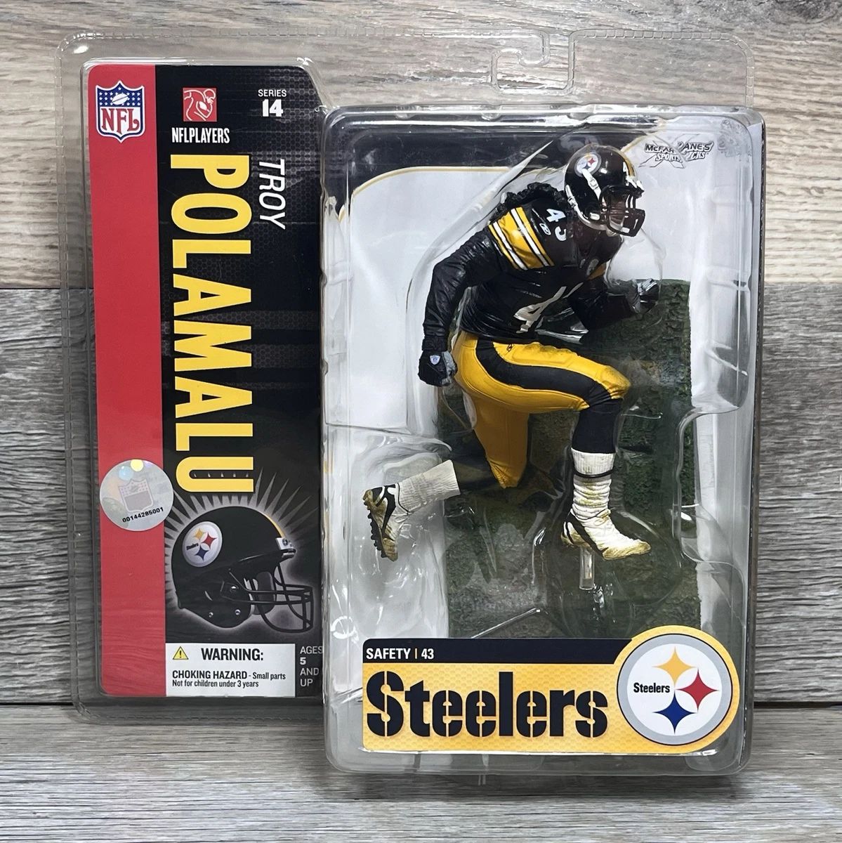 Troy Polamalu NFL Fan Action Figures for sale | eBay
