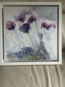 Emilija Pasagic Limited Edition Embellished canvas titled "Grace & Beauty I" COA - Picture 1 of 9