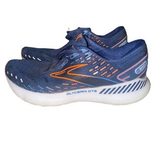 Brooks Glycerin GTS 20 2022 Mens 11.5 Comfortable Running Shoes Blue Orangeš„ - Picture 1 of 7