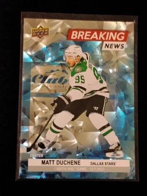 2024-25 Upper Deck Series 1 - Breaking News Matt Duchene #BN-19 - Image 1 of 2