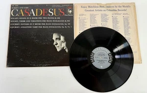 ROBERT & GABY CASADESUS Duo Pianists - Mozart, Schubert COLUMBIA ML 5046 - Imagen 1 de 9