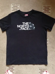 THE NORTH FACE T-Shirt, Youth/Junior L/G (age approx 11-12 years) - Black - Picture 1 of 5