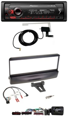 Pioneer DAB USB Lenkrad Bluetooth Autoradio für Ford Escort Focus schwarz - Bild 1 von 4