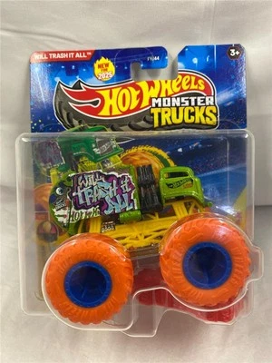 Mattel Hot Wheels Monster Trucks 1:64 Freestyle Wreckers Will Trash It All City - Image 1 of 3