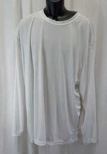 Sport Tek Activewear T-Shirt Uomo Taglia 4XL Bianca Leggera Manica Lunga - Foto 1 di 12