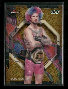 2024 Topps Finest UFC Gold Shimmer Refractors Sean O'Malley #/39 #40 - Picture 1 of 2
