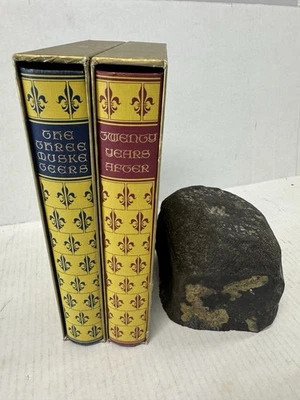 Alexander Dumas: Three Musketeers & Twenty Years Later HERITAGE Deco Binding Foto 1 de 4