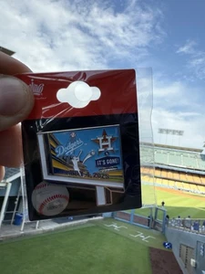 2025 Dodgers Vs Astros Puzzle Pin Dodgers Stadium Exclusive Pin Limited - Picture 1 of 1