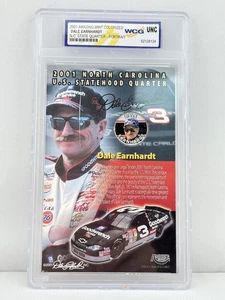 2001 Dale Earnhardt Nascar North Carolina US Statehood Quarter Colorized Coin - Picture 1 of 6