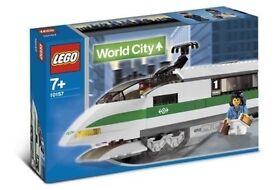 Lego Train 9V World City 10157 High Speed Train Locomotive NEW SEALED