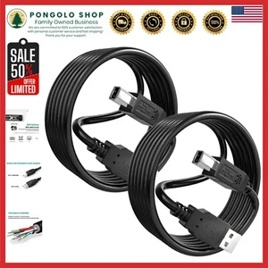 Premium USB 2.1 MIDI Cables 6-Feet - Plug-and-Play Convenience for Audio Devices - Picture 1 of 9