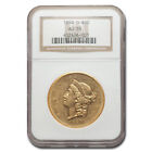 1850-O $20 Liberty Gold Double Eagle AU-55 NGC
