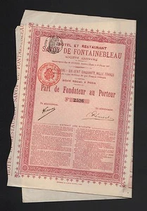 Hôtel & Restaurant SAVOY de FONTAINEBLEAU (F) - Picture 1 of 1