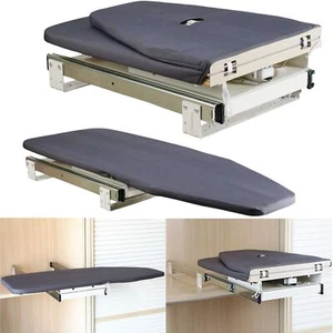 Retractable Ironing Board Closet Pull-Out Stow Away in The Cabinet Space Saving - Picture 1 of 17