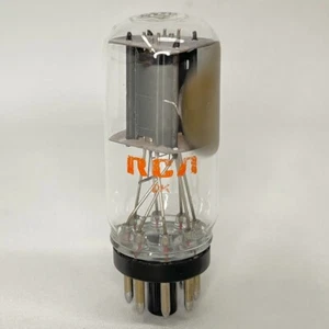 (1) Tubo RCA 12SN7GTA Testato Forte Piastre Nere Base Moneta RCA 12SN7 GTA Tubo - Foto 1 di 3