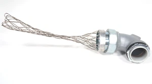 Leviton L7922 2" pulgadas macho aluminio hermético cable agarre codo malla de 90 grados - Imagen 1 de 2