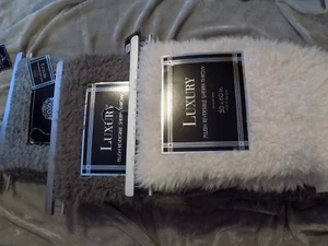 Luxury Plush Reversible Sherpa Throw Blanket Soft Cozy Warm Sofa Bed NEW! - Picture 1 of 7