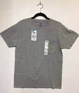 Fruit Of The Look Platinum ~ Herren Small Plain Steel Grey T-Shirt mit Tasche ~ Neu mit Etikett - Bild 1 von 6
