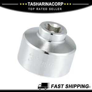 Piece of 1 32mm Low Profile Oil Filter Wrench Cap Socket fit for GM for Pontiac - Bild 1 von 6