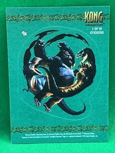 King Kong Topps 2005 Peter Jackson Movie STICKERS card #1 RARE