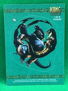 King Kong Topps 2005 Peter Jackson Movie STICKERS card #1 RARE - Imagen 1 de 1