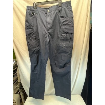 Tactical Cargo Pants Workwear Outdoor Hiking Utility Trousers Navy Blue Size 38 - Image 1 of 4
