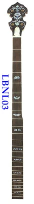 5 String Banjo Long Neck 25 frets Maple LEFT Hand LBNL3 - Image 1 of 4