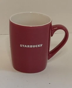 Starbucks Kaffeebecher Tasse 2020 Cranberry weiß 10 oz - Bild 1 von 6