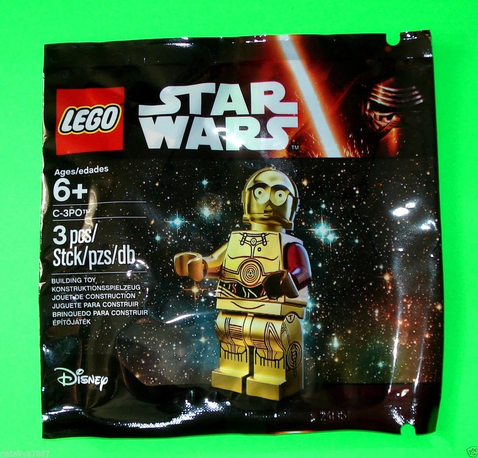 LEGO STAR WARS - C-3PO - POLYBAG 5002948 - THE FORCE AWAKAKENS NEU-NEW = TOP!!! - Bild 1 von 1