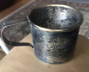 Tazza bambino Manchester Silver Co vintage incisa 1943 Provvidenza RI - Foto 1 di 6