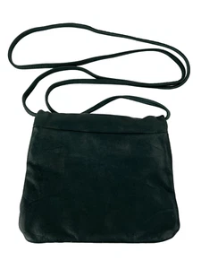 Cartera de Cuero Verde Correa Ajustable 3 Compartimentos Cierre de Cremallera Terciopelo Espaciador - Imagen 1 de 7