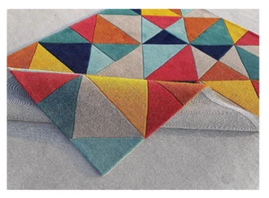 Modern Hand Tufted Rug With Exquisite Colour Combination - Picture 1 of 3