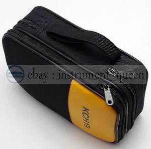 Double Layer Zipper Case For Multimeter 15B+ 17B+ 18B+ 101 106 107 115 116 117 - Picture 1 of 12