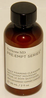 PERRICONE MD - Serie PRE:EMPT - LIMPIADOR FACIAL ESPUMOSO DIARIO 2 fl oz *NUEVO * ¡EE. UU.! Foto 1 de 3