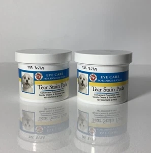 Set Of 2 Miracle Care Tear Stain Pads For Dogs and Cats Exp. 5/26 - Picture 1 of 2
