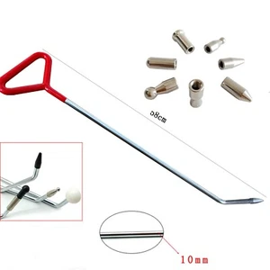Paintless dent removal rods,hook tools,push heads,Dent removal tool kit - Picture 1 of 10