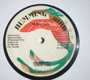 Golden Hen Tenor Saw JA Humming Bird 12" Single Version Reggae - Picture 1 of 2