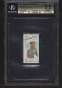 2014 TOPPS ALLEN & GINTER MINI MINI #193 BO JACKSON BGS 9.5 GEM MINT 1/1 ROYALS