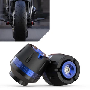 28MM Motorcycle Frame Slider Anti Crash Engine Falling Protector Universal Blue - Picture 1 of 5