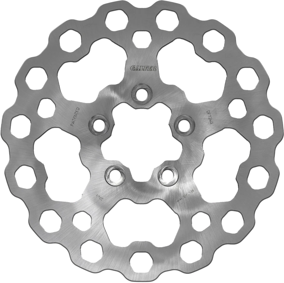 GALFER 2011-2021 Harley-Davidson XL883N Iron 883 DF724Q ROTOR 10.5" SOLID CUBIQ Foto 1 de 2