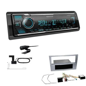 Kenwood Digital Autoradio DAB Bluetooth für Opel Astra H Twin Top piano black - Bild 1 von 5