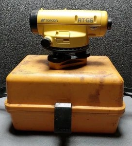 Topcon AT-G6 Vermessungsinstrument Tele Auto Level mit Koffer - NUR TEIL WIE BESEHEN - Bild 1 von 10