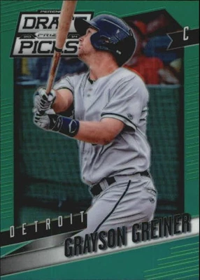 2014 Panini Prizm Perennial Draft Picks Prizms Green #11 Grayson Greiner /35 BB - Image 1 of 2