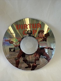 Virtua Cop Not For Resale - Original Authentic Sega Saturn Game Only Good Shape