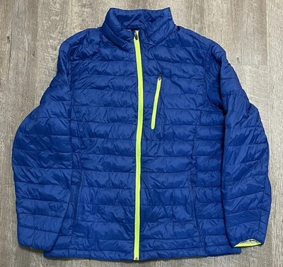 Jaqueta acolchoada XERSION empacotável casaco corta-vento inverno Gorpcore ao ar livre grande - Imagem 1 de 4