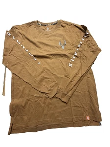 Legendary Whitetails Shirt Mens XL  Barley Long Sleeve Buck Skull Graphic - Picture 1 of 12