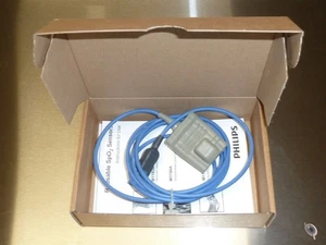 Philips M1191B Reusable Adult SpO2 Sensor Finger 8-pin D Connector - Picture 1 of 2