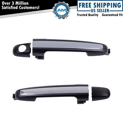 Juego de manijas de puerta exterior izquierda y derecha para Hyundai Sonata 2006-2010 Foto 1 de 4