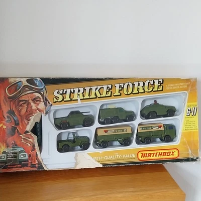 Matchbox Superfast G11 Strike force Military Set 1970s Boxed Read Description - Image 1 of 4