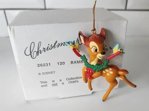 Bambi 120 - Disney Grolier Christmas Magic Xmas Tree Ornament, Boxed - Picture 1 of 3